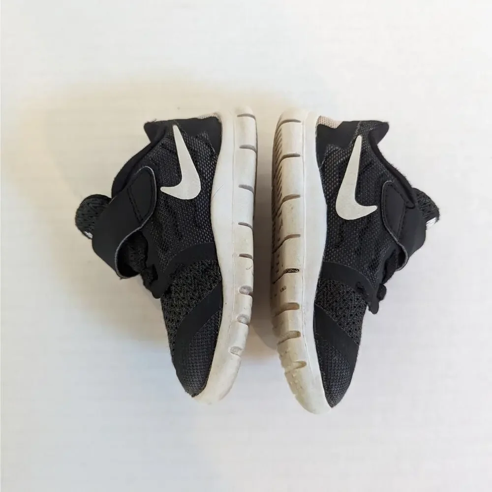 Nike Free 5.0 Black Sneakers Size 5C Tennis Shoes 725107-001